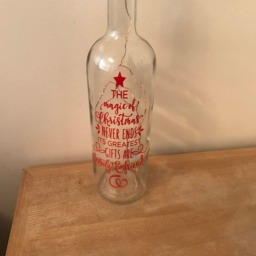 Christmas Family & Friends Light Up Bottle - thumbnail 3