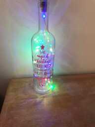 Christmas Family & Friends Light Up Bottle - thumbnail 1