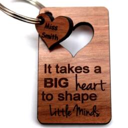 Best Teacher Ever - Gift Keyring Key Chains Thank You Gifts For Teachers - thumbnail 3