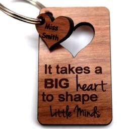 Best Teacher Ever - Gift Keyring Key Chains Thank You Gifts For Teachers - thumbnail 2