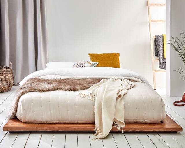 Low Modern Wooden Bed Frame By Get Laid Beds - image 1