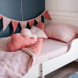 Linen Cloud Pillow, Soft Plush Cushion, Kids Room Decor - thumbnail 3
