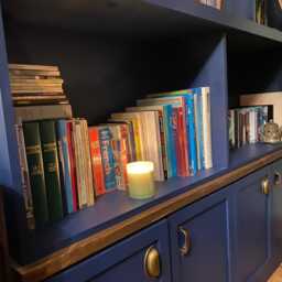 The Chelmorton Library Bookcase Bespoke Custom Made To Order Finished in Your Chosen Colour - thumbnail 2