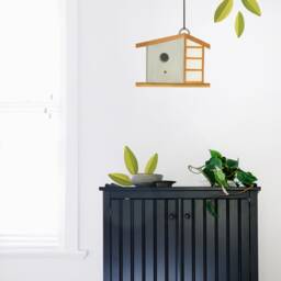 Birdhouse Add On Kit - House 1 Fabric Wall Decal Feather Mej - thumbnail 2