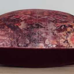 Linwood Omega Prints Genie Magenta & Velvet Cushion Cover 55x55 cm - thumbnail 2