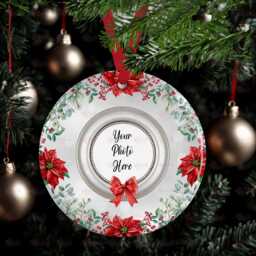 Personalised Christmas Decoration - Memory Heaven Bauble Custom Gift Stocking Filler Eve Box