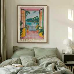 Henri Matisse Exhibition Print Fauvism Mediterranean Wall Art - thumbnail 3