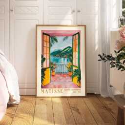 Henri Matisse Exhibition Print Fauvism Mediterranean Wall Art - thumbnail 2