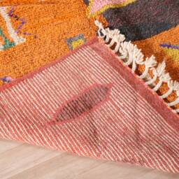 Vintage Boujaad Rug, Authentic Moroccan Rug 5x8 Ft - thumbnail 4