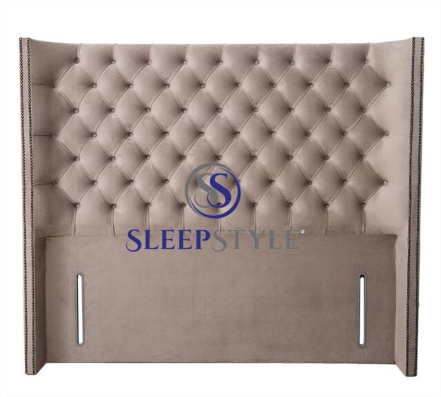 Emperor Winged Chesterfield Floorstanding Headboard - image 1
