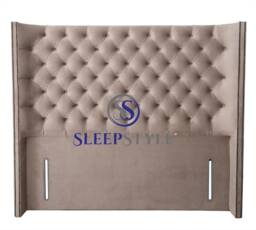 Emperor Winged Chesterfield Floorstanding Headboard - thumbnail 1