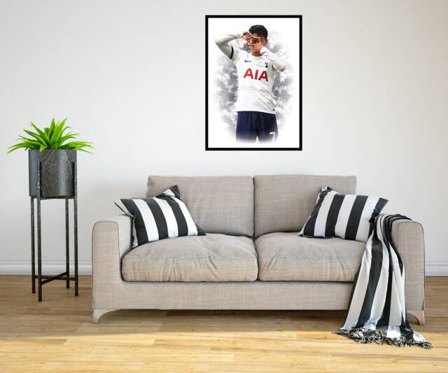 Son Heung-Min 2023/24 Digital Art Print - On Foamex Board Or Photo Paper - image 1
