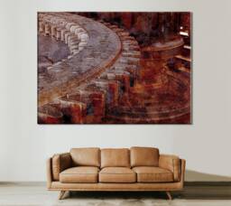 Industrial Gears Canvas Print Mechanism Wall Art - thumbnail 1