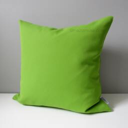 Sunbrella?? Outdoor Throw Pillow Cover in Lime Green, Modern Macaw Cushion - thumbnail 3