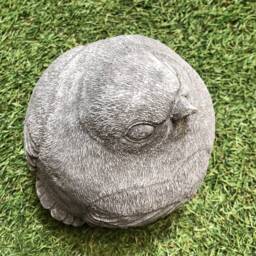 Concrete Plump Fat Robin Red Breast Bird Stone Ornament Sculpture Garden Lawn Frost Protected - thumbnail 4