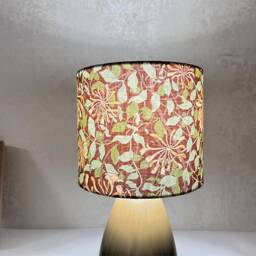 Lampshade William Morris Style, Handmade Floral Lamp Shade For Table Floor Wall & Pendant Light - thumbnail 3