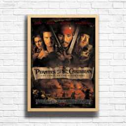 Pirates Of The Caribbean Movie Poster 2000S Film Wall Art - thumbnail 3