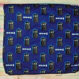 Nerdiblankets Time Machine Flannel & Fleece Throw Blanket - thumbnail 2
