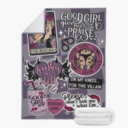 The Good Girl Smutty Romance Reader Soft Fluffy Cosy Reading Blanket 3 Sizes Available - thumbnail 1