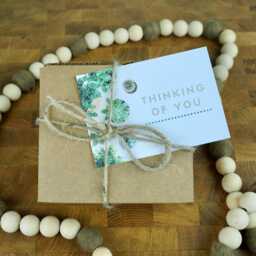 Four Candles Custom Gift Box, Wrapped With Card - thumbnail 4
