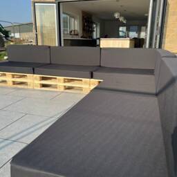 Pallet Bench Cushion Seating, Outdoor Pads, Garden Furniture, Furniture - thumbnail 3