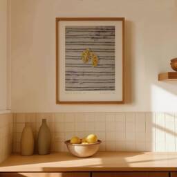 Serie Cucina 04, Oil Painting By E. Christine - Lemon Fine Art Print - thumbnail 1