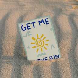 Get Me in The Sun Wall Art Print - Summer Beach Decor Poster - thumbnail 3