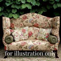 William Morris Tangley Linen Cushion Cover Arts & Crafts Throw Pillow - thumbnail 3