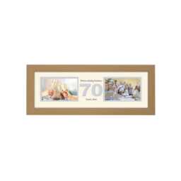 "70Th Photo Frame Anniversary Platinum Wedding Special Gift Two Box 6""x4" - thumbnail 1