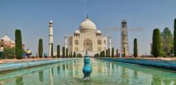 Taj Mahal, Mahal Wallpaper , India Photography, Nature Decor, Wall Art, Photo, Canvas, Hdr - thumbnail 1
