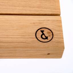 Modern Wooden Bench Made Of Oak Available in Different Sizes - thumbnail 3