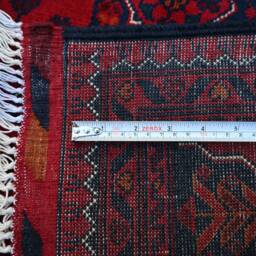 Afghan Rug, 5.4 X 3.5 Ft, Gorgeous Rug, Handmade Turkoman Traditional 100% Wool, 5X3 Bukhara Living Room Area Oriental Rug - thumbnail 4