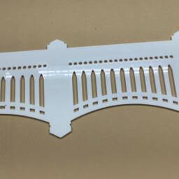 "Acrylic Baseball Stadium Facade Wall Hanging ~ Man Cave Decor - 82"" X 10.6" - thumbnail 2