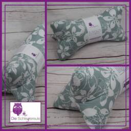 Reading Bone Hibiscus - Neck Pillow Neck Roll Cushion Bookend Decoration Washable - thumbnail 2