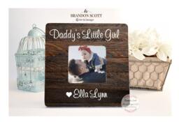 Fathers Day Gift For Father Dad Daddy From Daughter Picture Frame - thumbnail 1