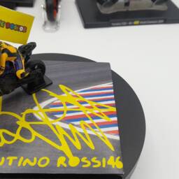 Handmade Moto-Gp Rider Figure Bike Base - Artwork Biker Gift Xmas Christmas - thumbnail 2