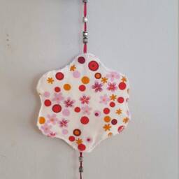 Wall Hanging Chain Five Flowers - thumbnail 3