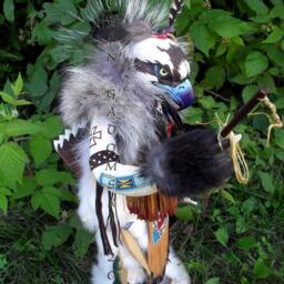 Osprey Manitou - Spririt Or Totem Sculpture - thumbnail 4