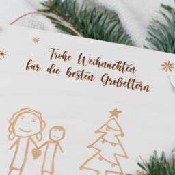 Children's Drawing As A Gift, Children's Artwork, By Your Child, Christmas Present, Gift For Grandma & Grandpa - thumbnail 3