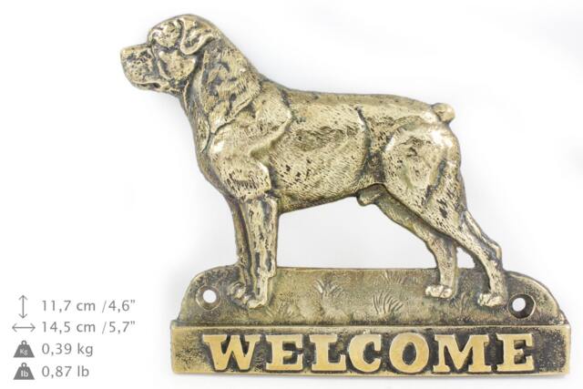 Rotweiler, Dog Welcome, Hanging Decoration, Limited Edition, Artdog - image 1