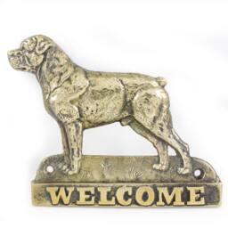 Rotweiler, Dog Welcome, Hanging Decoration, Limited Edition, Artdog - thumbnail 2