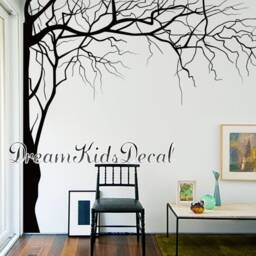 Wall Decal - Corner Tree Decal - thumbnail 2