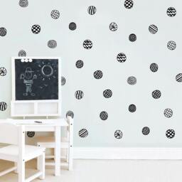 Contrast Dots - Peel-And-stick Wall Decals Mej - thumbnail 3