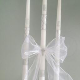 Baptism Towels, Candles, Oil Sheet For Greek Orthodox Baptism, Bath Towel, Embroidered, Soap, Bottle - thumbnail 3
