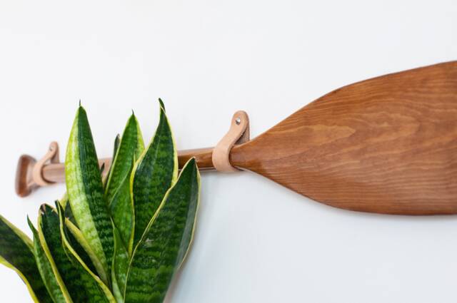 Decorative Wood Paddle, Decorative Oar, Nautical Decor, Wall Wooden Paddles, Canoe Paddle Yaoi - image 1