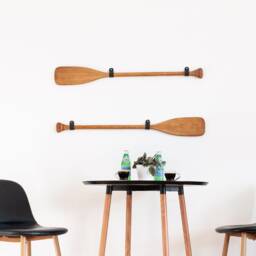 Decorative Wood Paddle, Decorative Oar, Nautical Decor, Wall Wooden Paddles, Canoe Paddle Yaoi - thumbnail 2