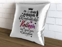 Decorative Cushion For The Absolutely Most Perfect Colleague - thumbnail 1
