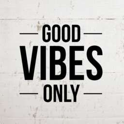"Good Vibes Only Wall Decal Sticker Inspirational Quote Art Decor Motivation - 28"" Wide X 26" - thumbnail 2