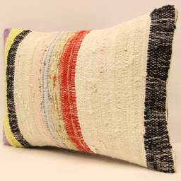 Pillow Cover - Classic Kilim -Sofa -Ticking Geometric -Home Decor- Cotton Decorative -14x20 Feet-Throwpillow Be235 - thumbnail 3