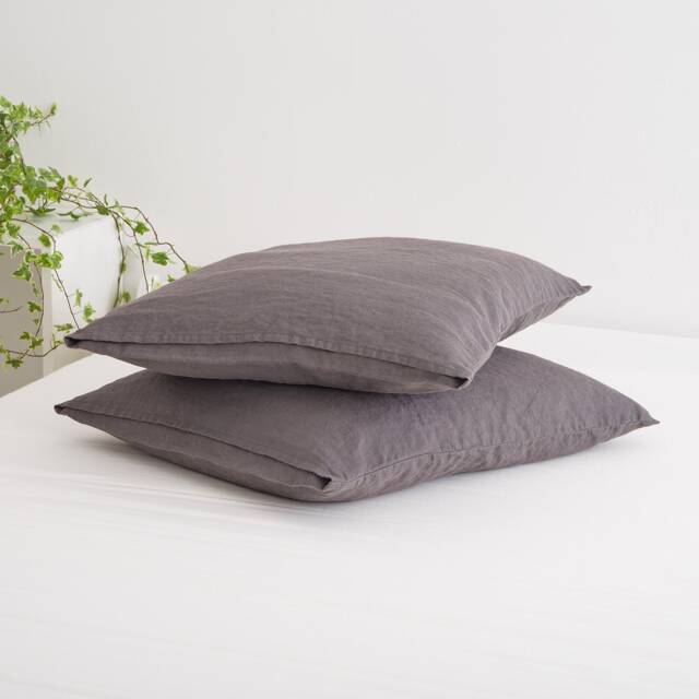 Linen Pillow Cover, Pillowcase, Cushion Throw Pillow, Soft Bed Washed Cover - image 1